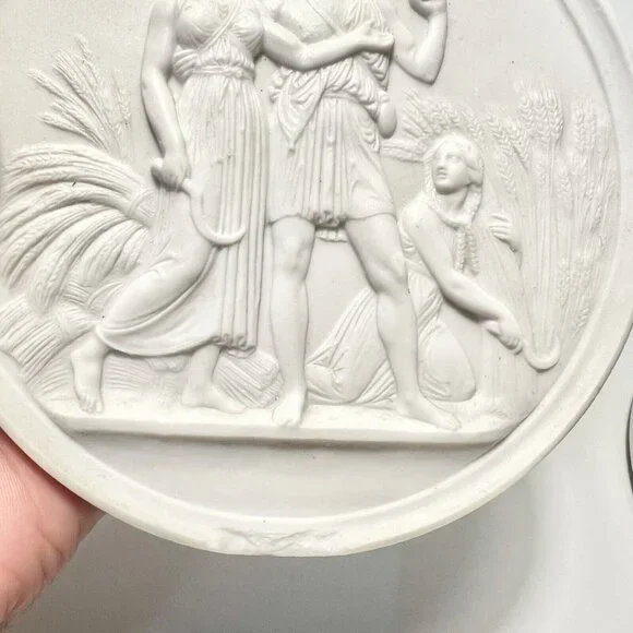 B&G Bing & Grondahi Danish Grecian Wall PlaqueSet Of 4